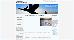 Desktop Screenshot of lackland.us