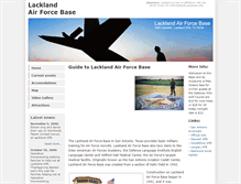 Tablet Screenshot of lackland.us